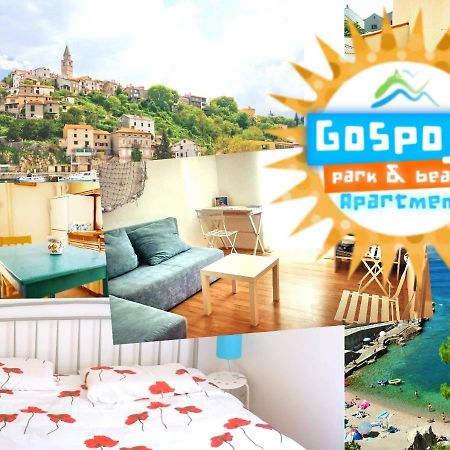 Gospoja Park & Beach Apartment Vrbnik Exterior foto