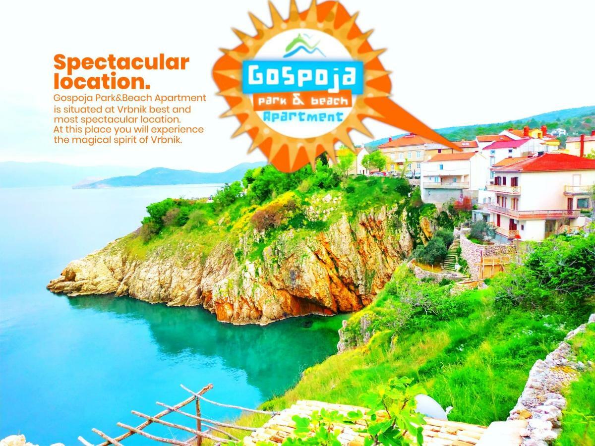 Gospoja Park & Beach Apartment Vrbnik Exterior foto