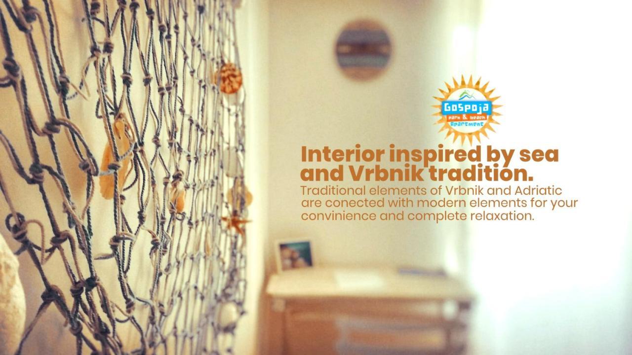 Gospoja Park & Beach Apartment Vrbnik Exterior foto